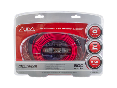 Комплект проводов Aura AMP-2208 2х10мм2