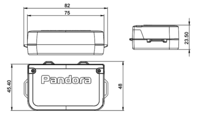 Модуль обхода штатного иммобилайзера Pandora DI-04