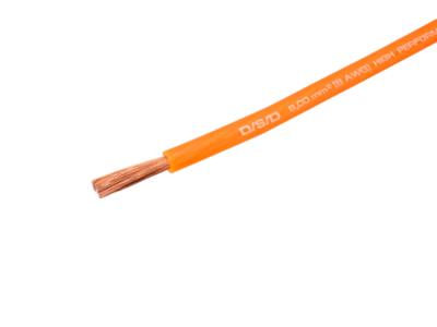Силовой кабель DSD DPC-C08O CCA, 8awg/8mm2 40м оранжевый
