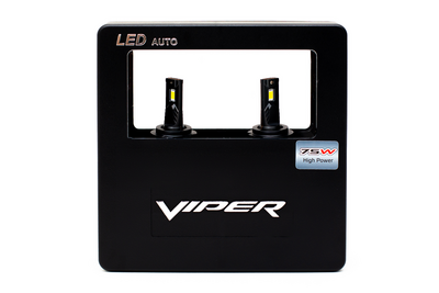 Светодиодная лампа головного света Viper Лампы головного света LED Viper H7 75W, пара