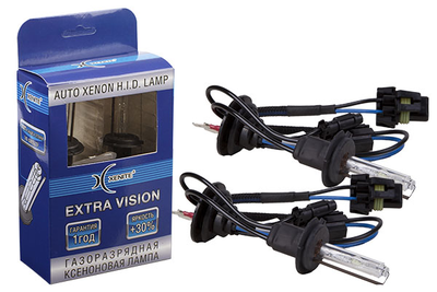 Ксеноновая лампа Xenite H7 (4300K) EXTRA VISION +30% (комплект 2шт)