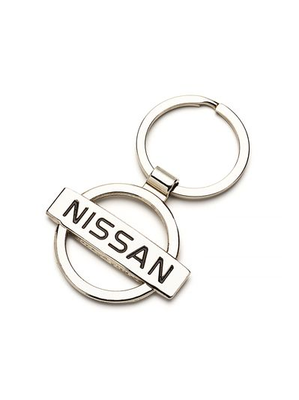Брелок  металлический с карабином NISSAN