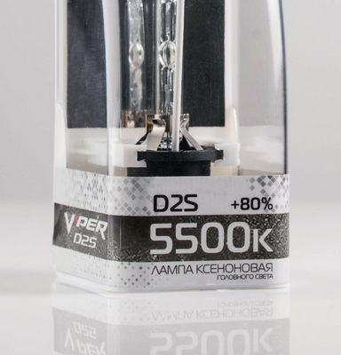 Ксеноновая лампа Viper D2S 5500K (+80%)