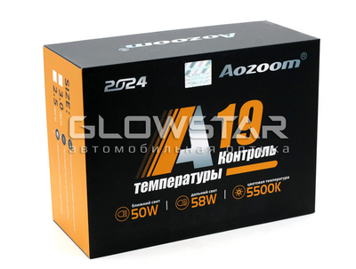 Светодиодная BI-LED линза AOZOOM A19 2024, 3.0 дюйма, 5500K, 58W/50W, встроенный драйвер
