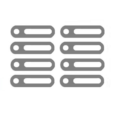 Монтажная пластина MTF LIGHT универсальные, для крепления любых линз на любое авто 4см, 8шт (FR40MM)