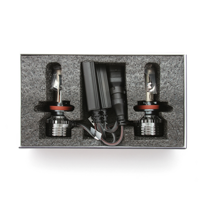 Светодиодная лампа головного света MTF MicroLENS H11/H8/H16 12/24V, 55W, 6000K, 4000LM (MC011K5) (пара)