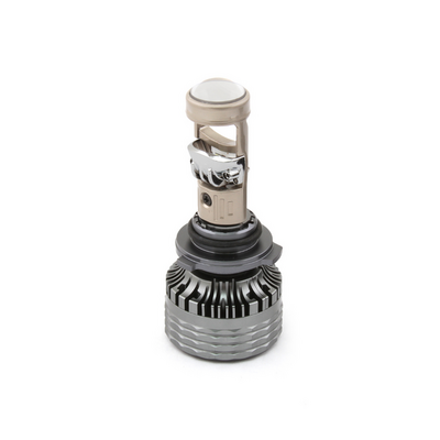 Светодиодная лампа головного света MTF MicroLENS HB4(9006) 12/24V, 55W, 6000K, 4000LM (MCB4K5)