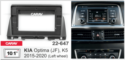 Рамка переходная CARAV 22-647