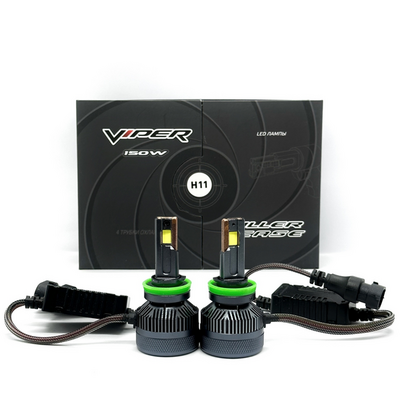 Светодиодная лампа головного света Viper Лампы головного света LED Viper KILLER CASE H11/H8/H9 150W