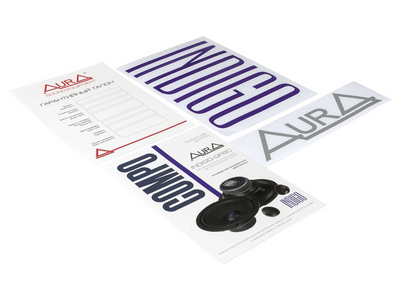 Акустика Aura INDIGO-GF6C 6,5" (16,5 см) 2-полосная компонентная