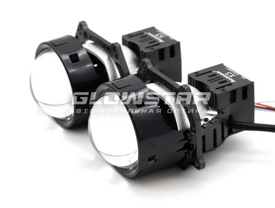 Светодиодная BI-LED линза AOZOOM X3 2025 3 дюйма, 5500K, 70/79W, 12V, крепление 3R