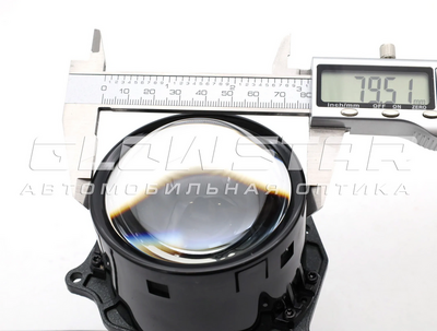 Светодиодная BI-LED линза AOZOOM X3 2025 3 дюйма, 5500K, 70/79W, 12V, крепление 3R