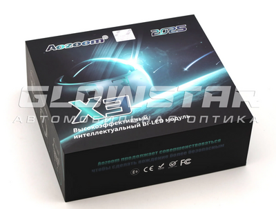 Светодиодная BI-LED линза AOZOOM X3 2025 3 дюйма, 5500K, 70/79W, 12V, крепление 3R