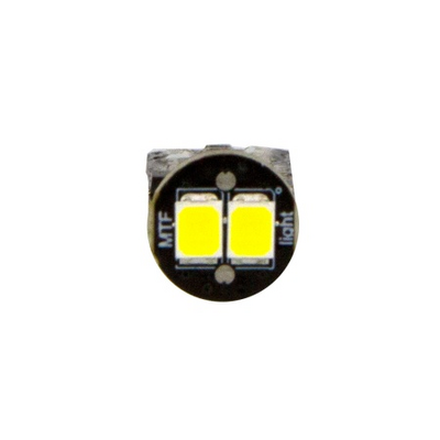 Светодиодная лампа MTF Light серия CAN-BUS, W5W/T10, 12В, 3Вт, 89Om, 5000К(белый свет), 70 лм, 2шт.