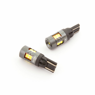 Светодиодная лампа MTF LIGHT подсветка W5W(T10)/W16W(Т15), 12В, 2.4Вт, 330lm, 6000К бел. свет,2шт.