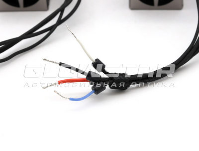 Светодиодная BI-LED линза AOZOOM R5 2025 3.0 дюйма, 2 чипа, 5500K, 12V, 75W/83W, крепление 3R (комплект, 2шт) (R5)