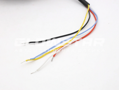 Светодиодная BI-LED линза AOZOOM K8 2025 3.0 дюйма, 2 чипа, 5500K, 12V, 52W/73W, крепление 3R (комплект, 2шт) (K8)