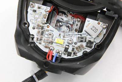 Светодиодная BI-LED линза AOZOOM A30 2025 3.0 дюйма, 5500K, 4 чипа, 12V, 54W/79W, крепление 3R и съемное гаечное