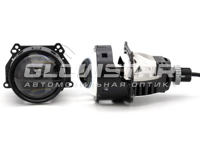 Светодиодная BI-LED линза AOZOOM A11 2025 3.0 дюйма, 2 чипа, 5500K, 12V, 56W/64W, крепление 3R и съемное гаечное (A11)