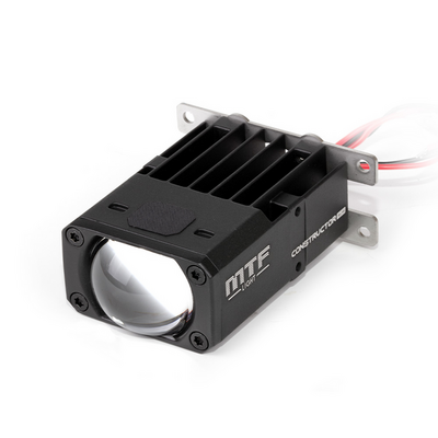 Светодиодная BI-LED линза MTF серия CONSTRUCTOR SLIM ближн, СТГ ступень, 12В, 20ВТ, 6000К, IP65 2шт. (CS20LB2)