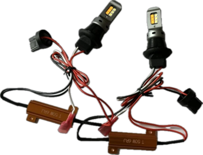 Дневные ходовые огни Viper +поворотник 12SMD CREE White+Yellow (7440)