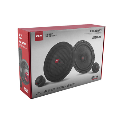 Акустика ACV  SIGNUM PB6.2SQ V216.5см комп. 2-х полосная/70ВТ/3Ом/Бумага (4)