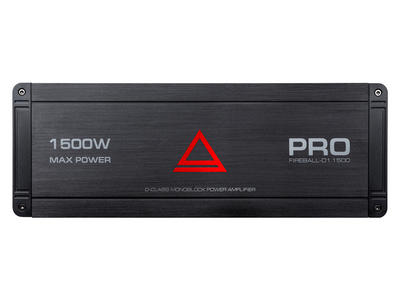 Усилитель Aura FIREBALL-1.1500 PRO 1-канальный, 1x1500 Вт RMS