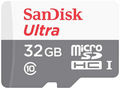 Карта памяти SanDisk MicroSDHC 32 Gb Ultra 100Mb/s б/ад