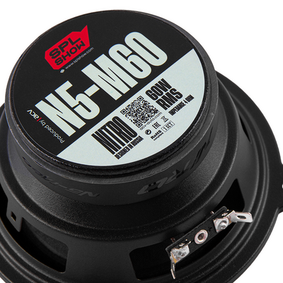 Акустика ACV  Автоакустика SPL SHOW NITRO N5-M60 /СЧ 5.25"/RMS 60Вт/4Ом/6 шт.мастер