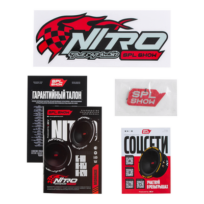 Акустика ACV  SPL SHOW NITRO N6-M150 /СЧ 6.5"/RMS=150Вт/4Ом/4 шт.мастер