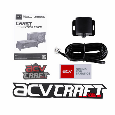 Сабвуфер ACV CRAFT FS12A темно-серый