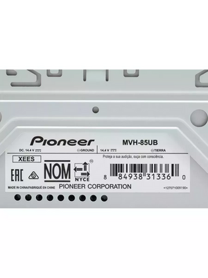 Автомагнитола Pioneer MVH-85UB