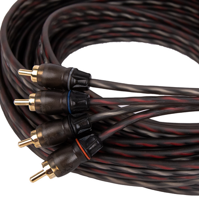 Комплект проводов ACV  KIT 4.8BR  (4-кан усил-ля 8AWG/Mini ANL 60A)