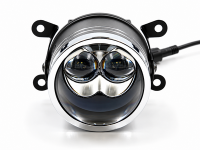 Противотуманные фары Sariti N5, 3.0 дюйма, 12V, 45/76W, 6000K, универсальное крепление (комплект, 2шт)
