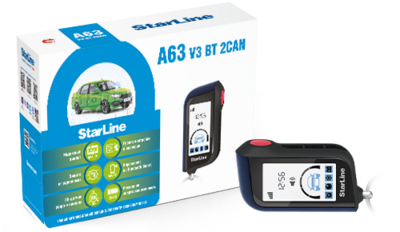 Автосигнализация StarLine A63 V3 BT 2CAN+4LIN ECO