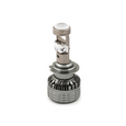 Светодиодная лампа головного света MTF MicroLENS H7/H18 12/24V, 55W, 6000K, 4000LM (MC07K5) (пара)