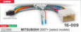 Комплект проводов для Android CARAV 16-009 для MITSUBISHI 2007+