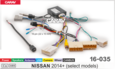 Комплект проводов для Android CARAV 16-035 для NISSAN 2014+