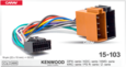 Разъём для магнитолы CARAV 15-103 для Kenwood / JVC