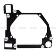 Рамка для би-линз MTF №173 Mazda 6 2009 - 2011 г. в. для уст. модулей Hella 3R вз. штат. гал./к