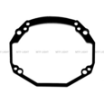 Рамка для би-линз MTF №218 Ford Focus II под Hella 3R вместо штатных модулей Visteon 1/2 (FR218)