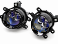 Противотуманные фары Sariti  N5 Blue Lens, 3.0 дюйма, 12V, 45/76W, 6000K, крепление Toyota/Lexus (комплек