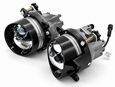 Противотуманные фары Sariti N5, 3.0 дюйма, 12V, 45/76W, 6000K, крепление Toyota/Lexus (комплект, 2шт)