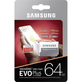 Карта памяти Samsung EVO Plus MicroSDXC 64 Gb 100Mb/s