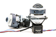 Светодиодная BI-LED линза AOZOOM A10 Unicorn, 3.0 дюйма, 5500К, встроенный драйвер, крепление, пара