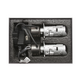 Светодиодная лампа головного света MTF MicroLENS H4/H19 12/24V, 55W, 6000K, 4000LM (MC04K5)