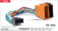 Разъём для магнитолы CARAV 15-103 для Kenwood / JVC