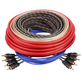 Комплект проводов ACV  KIT 4.8BR  (4-кан усил-ля 8AWG/Mini ANL 60A)