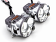 Светодиодная BI-LED линза AOZOOM R8 Round 3.0 дюйма, 5 чипов (комплект, 2шт)